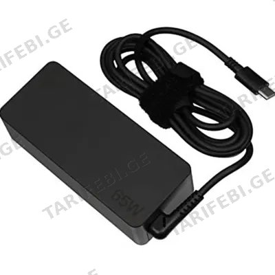 ნოუთბუქის დამტენი LENOVO ADAPTER 65W 3 PIN 40Y7700 (TYPE-C)
