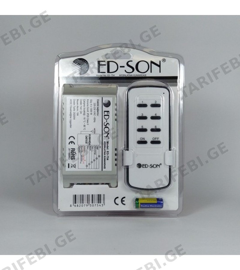დროსელი პულტით 6ნი ED-754 EDSON