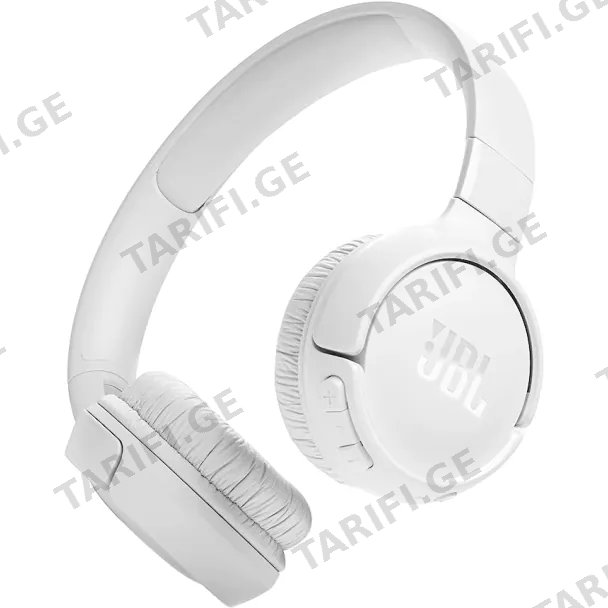 უსადენო ყურსასმენი JBL Tune 520 BT-White