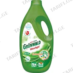 ტანსაცმლის სარეცხი გელი Grunwald Universal 3.7 ლ