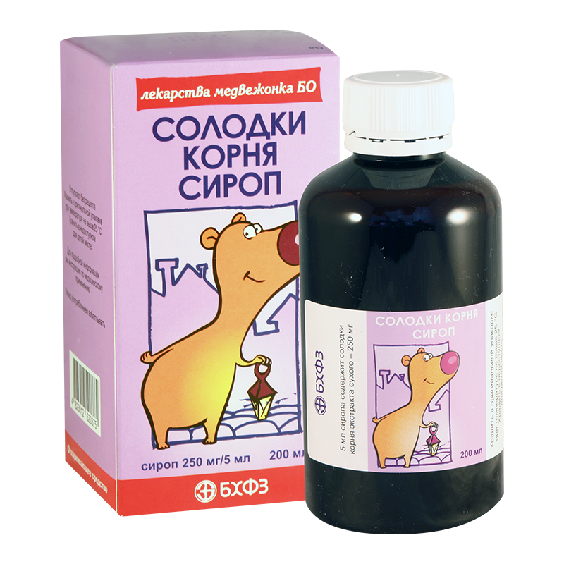 ძირტკბილას ფესვ.სიროფი 200მლ