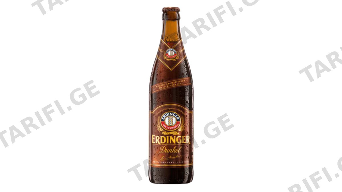 ლუდი Erdinger, მუქი - 0.5L