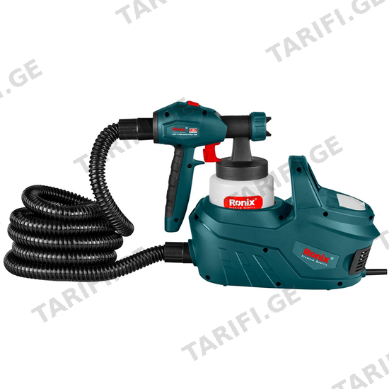 საღებავის შესასხურებელი RONIX 1365 (650W, 800ML)