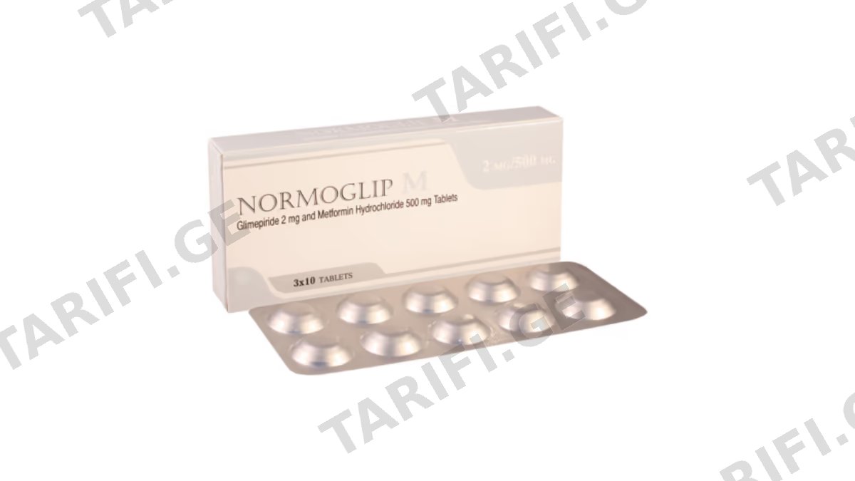 ნორმოგლიპი M ტაბ. 2მგ/500მგ.N30