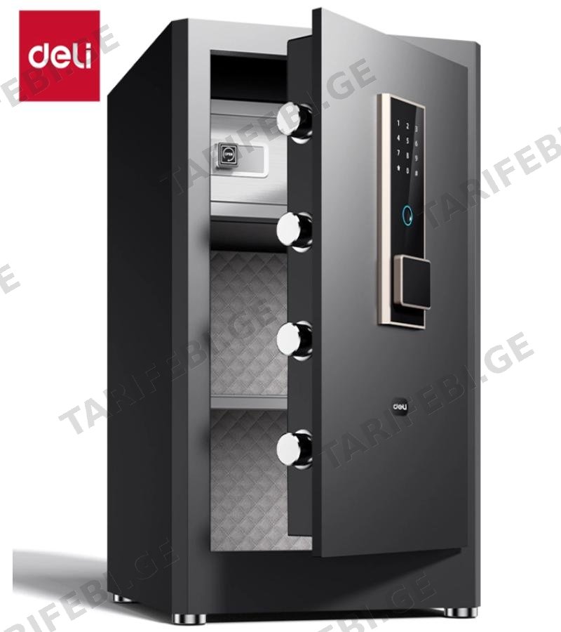 სეიფი T596 ზომა. 60*38*36 სმ BLACK FINGERPRINT & DIGITAL SAFE მწარ. deli