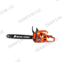 (2.8kW) ჯაჭვური ხერხი ბენზინზე ROYAL TURBO 5800