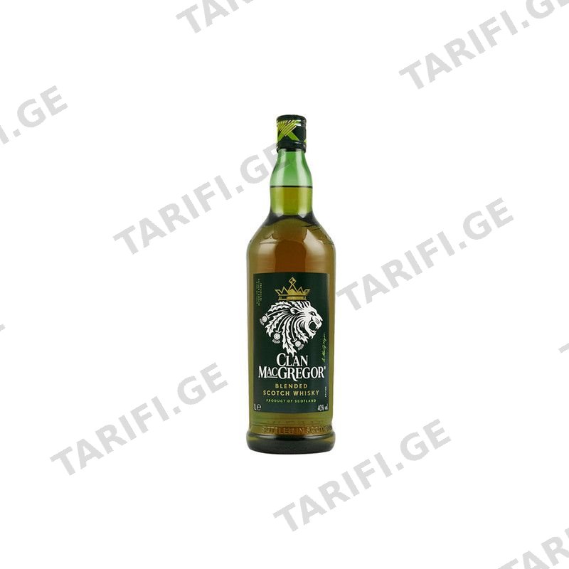 CLAN MACGREGOR ვისკი 40% 1ლ