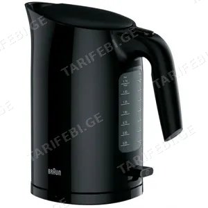 ელექტრო ჩაიდანი Braun WK3100BK
