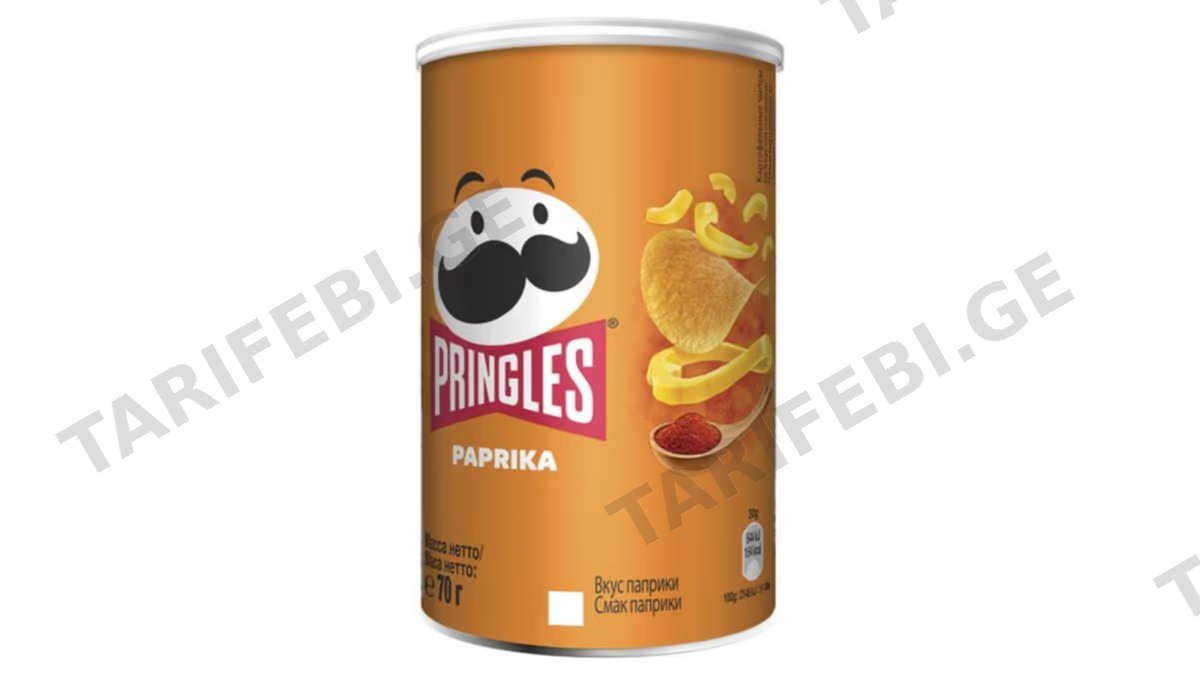 "PRINGLES"- ჩიფსი წიწაკით 40გ