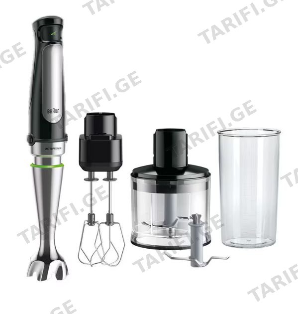 ხელის ბლენდერი პლასტმასი BRAUN MQ7035XBI