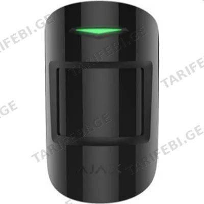 მოძრაობის დეტექტორი AJAX 5314.09.BL1 MOTION PROTECT BLACK WIRELESS