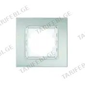 ალუმინის ერთიანი ჩარჩო alegra silver - 25GS0091