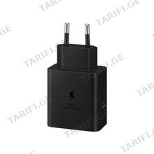 SamsungWall Charger 60WWithout Cable EP-T6010 Black ადაპტერი 60W