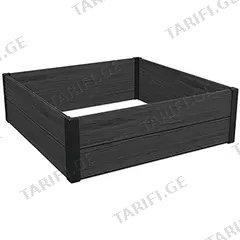ქოთანი ყვავილის Keter Maple DRWGRY-EE STD Cu 249298 106x106x32 სმ