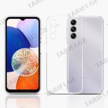 Samsung Galaxy A14 4G Lux Clear Case გამჭვირვალე სილიკონის ქეისი