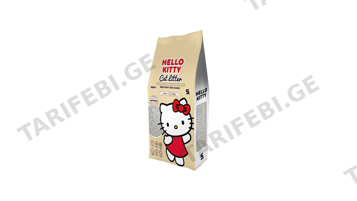 HELLO KITTY კატის ქვიშა-5ლ/8680122862797