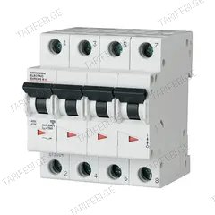 მოდულური ავტომატური ამომრთველი Mitsubishi Electric 4P C16 10kA 719797