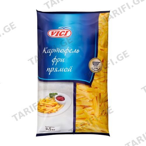 ვიჩი/VICI კარტოფილის ფრი 10x10 2.5 კგ