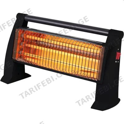 20-25 მ² ელექტრო გამათბობელი KUMTEL LX-2820 BLACK (1500 W)