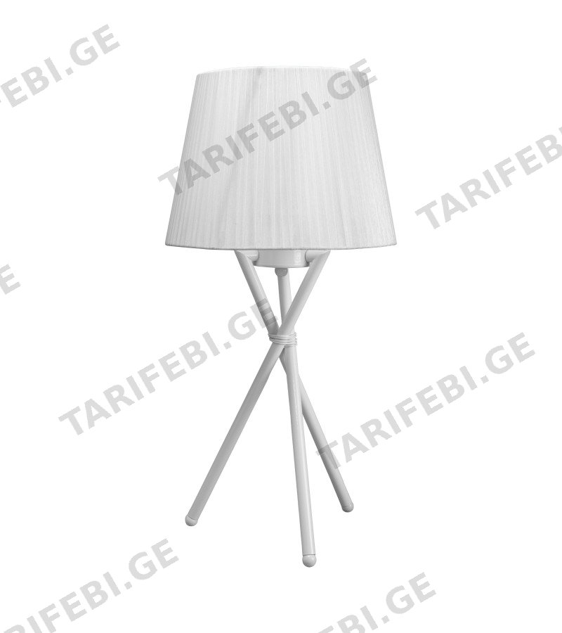 მაგიდის სანათი #ML-8 ML1-T-8148/White თეთრი