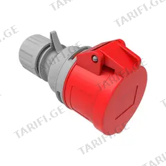 დამაგრძელებლის როზეტი ხუფით Bemis Elektrik 5 16A 3P+E+N 380V 50/60 Hz