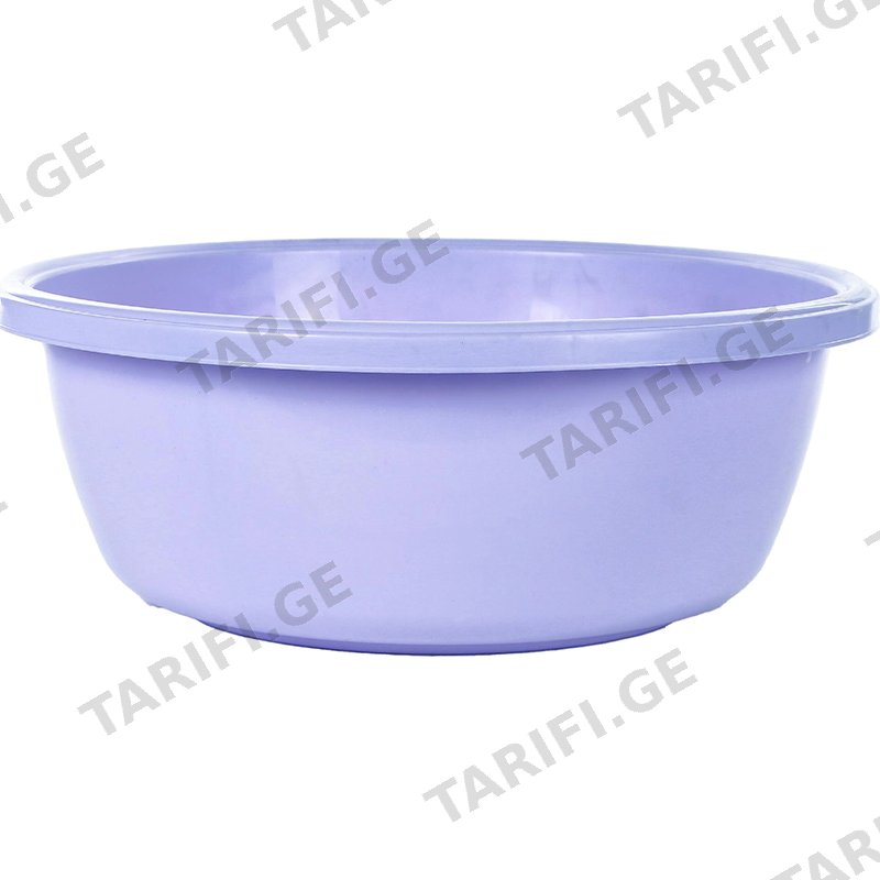 პლასტმასის მრგვალი თასი 10.5 L (394031-25)