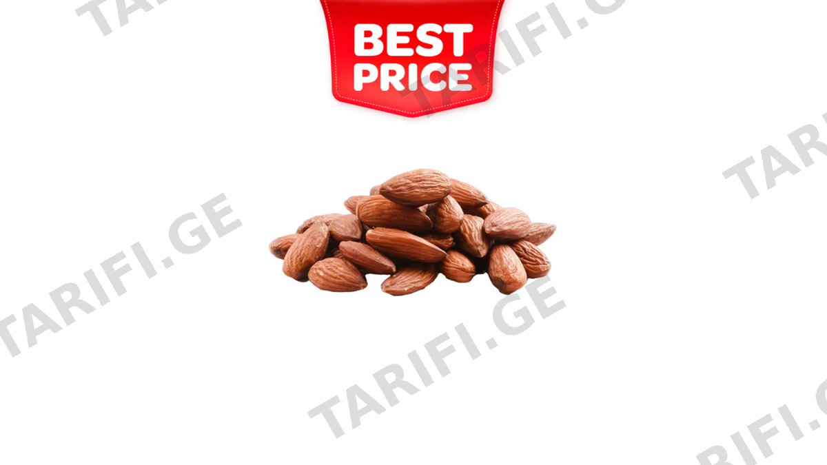 ნუში მოხალული 100გრ