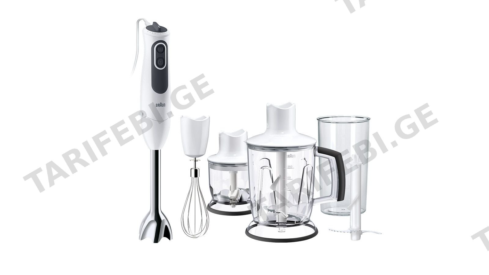 ბლენდერი / ჩოფერი BRAUN MQ3145WH