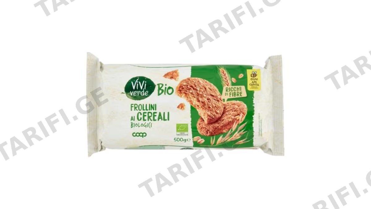 "COOP"- მარცვლეულის ორცხობილა 500გრ