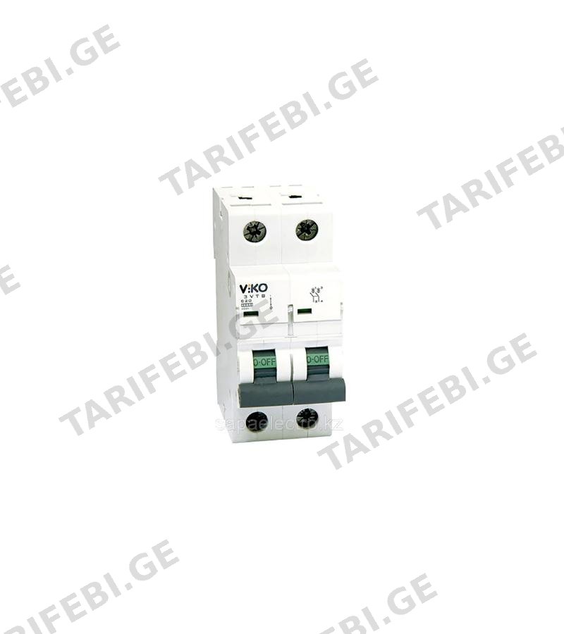 ელექტრო დამცველი 2*32A C 4,5 kA 4VTB-2C32 VIKO