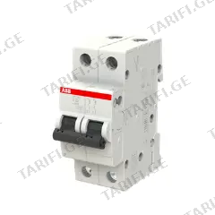 მოდულური ავტომატური ამომრთველი 240 V AC 25 A 6 kA 2 P ABB