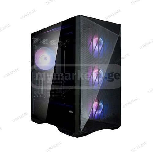 ქეისი - Zalman Z9 Iceberg MS Black - 4x140 ARGB