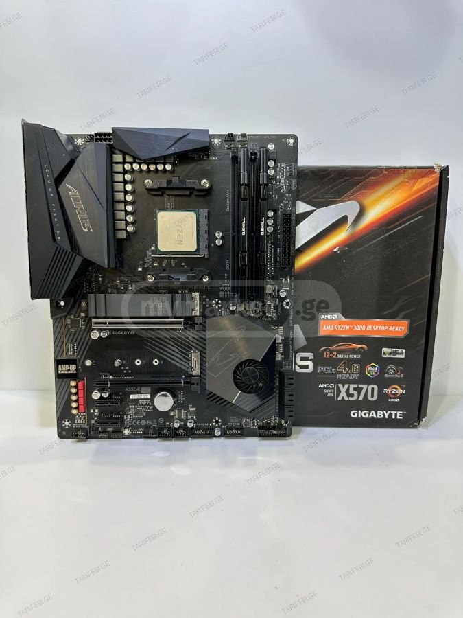 კომბო X570 + R7 5800x + 32GB