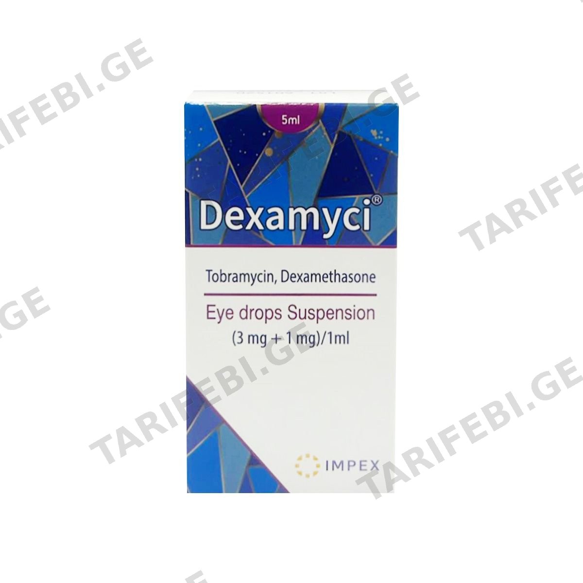 დექსამიცი - Dexamyci 5მლ თვალის წვეთები