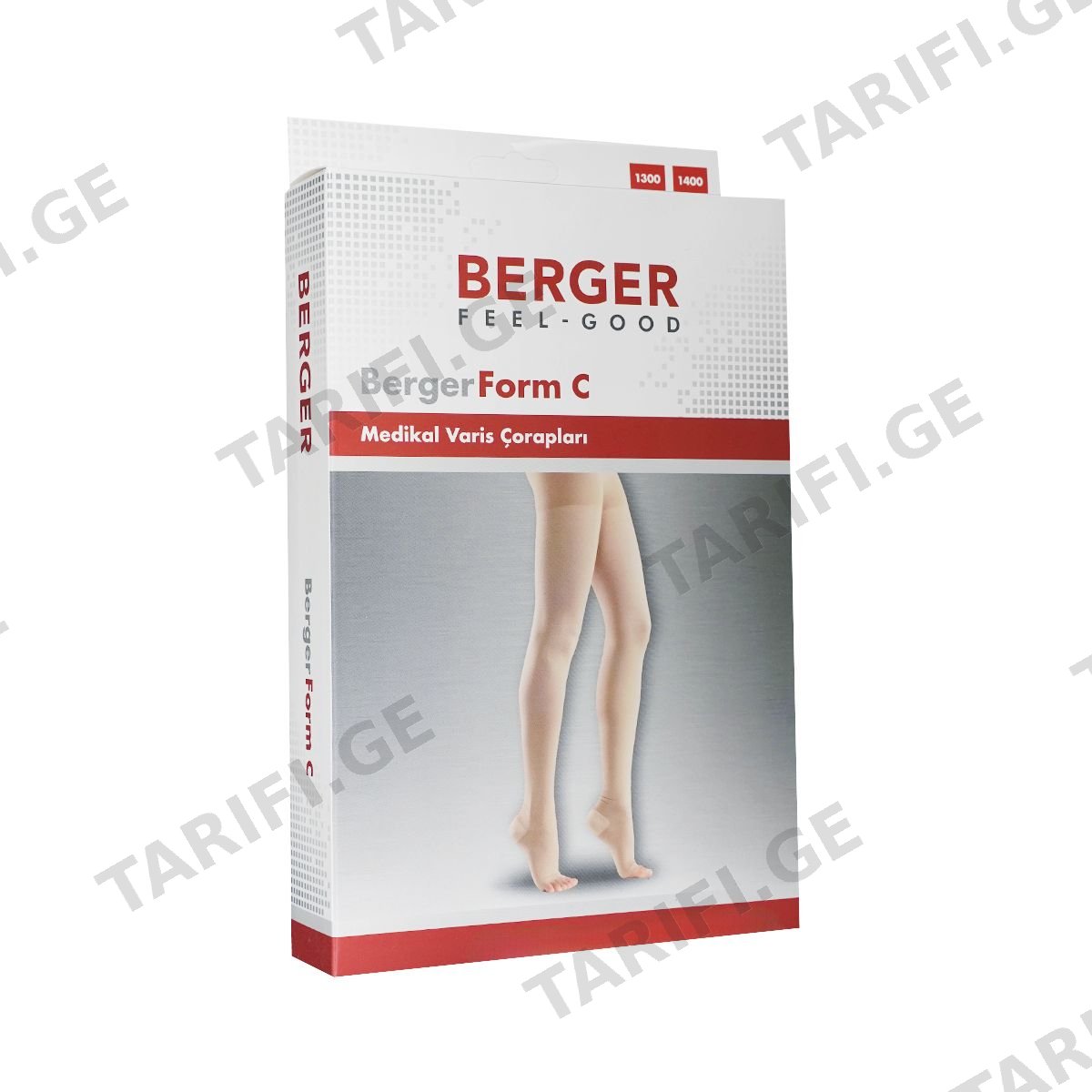 კოლგოტი ღია 23-32 M 1400 ბერჟერი - Berger