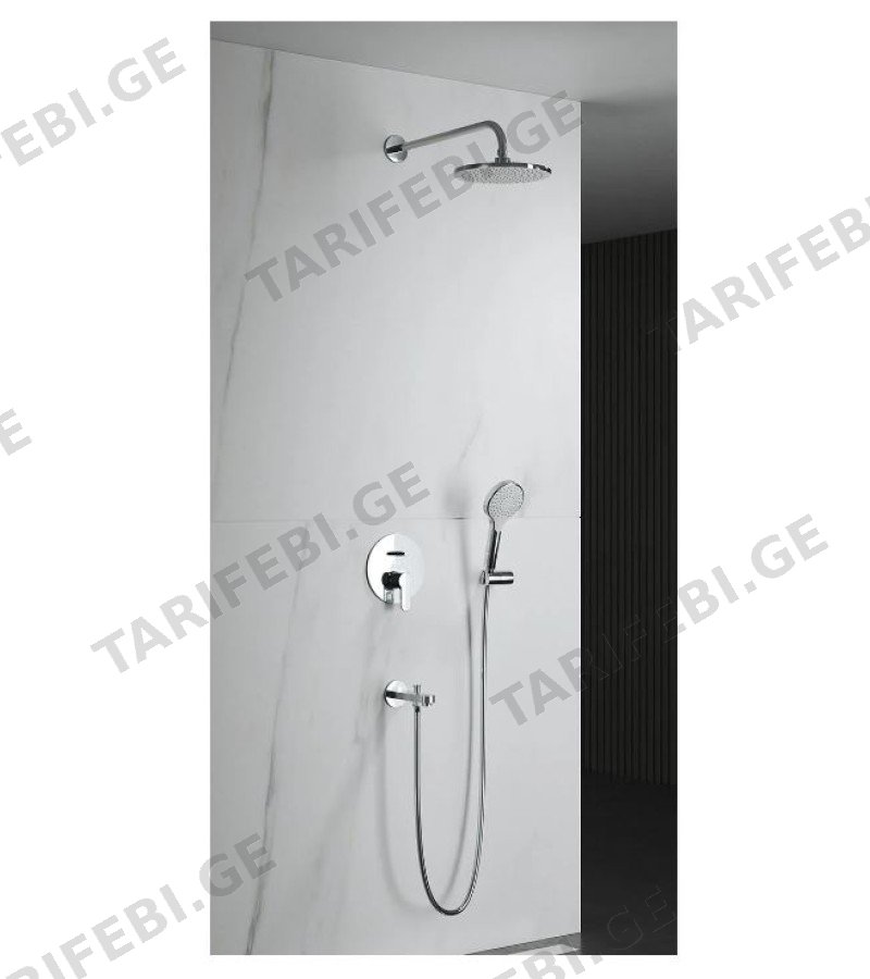 დუშის კომპლექტი ჩასაშენებელი LENTO COMFORT #15490711 მწარ. ADELL