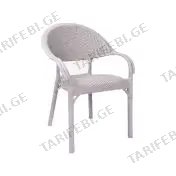 პლ. სკამი BAMBU PLASTIC CHAIR კაპუჩინო