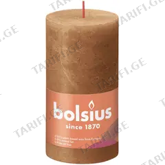 სანთელი Bolsius Rust Spice brown 130/68 მმ