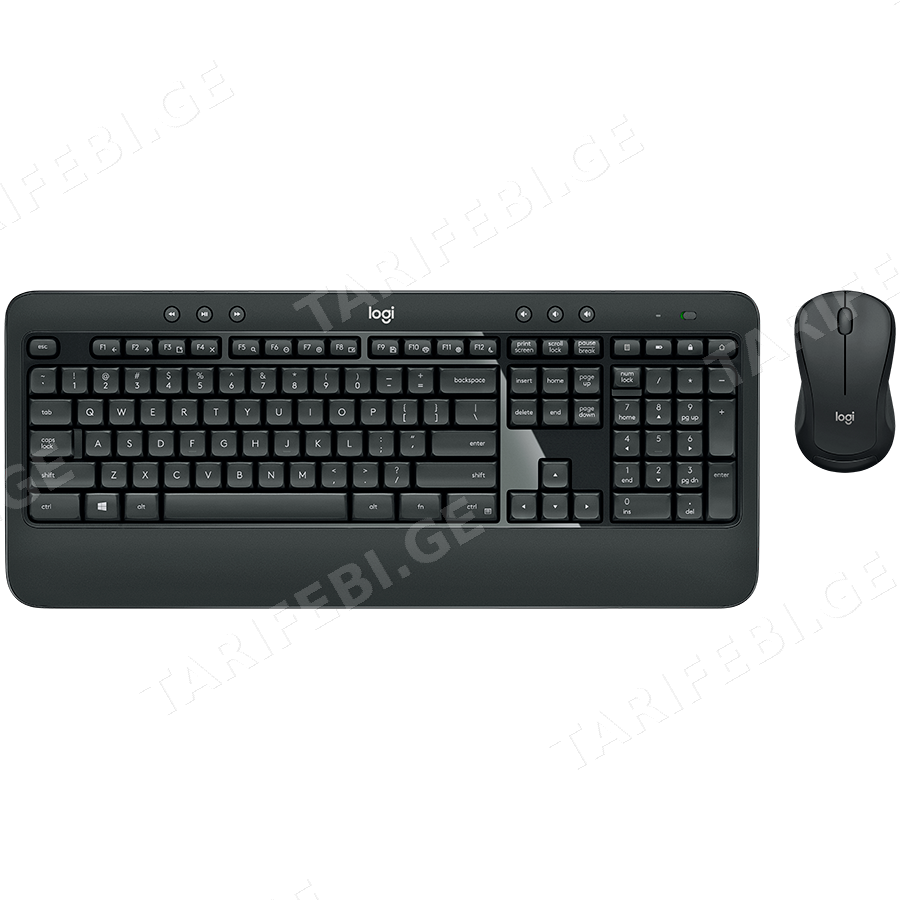 LOGITECH MK540 ADVANCED Wireless Combo - BLACK - RUS