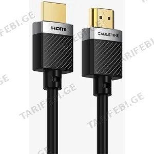 CABLETIME HDMI 2.0 4K/60hz 1.5m Black (CT-HD4K-AG1.5)
