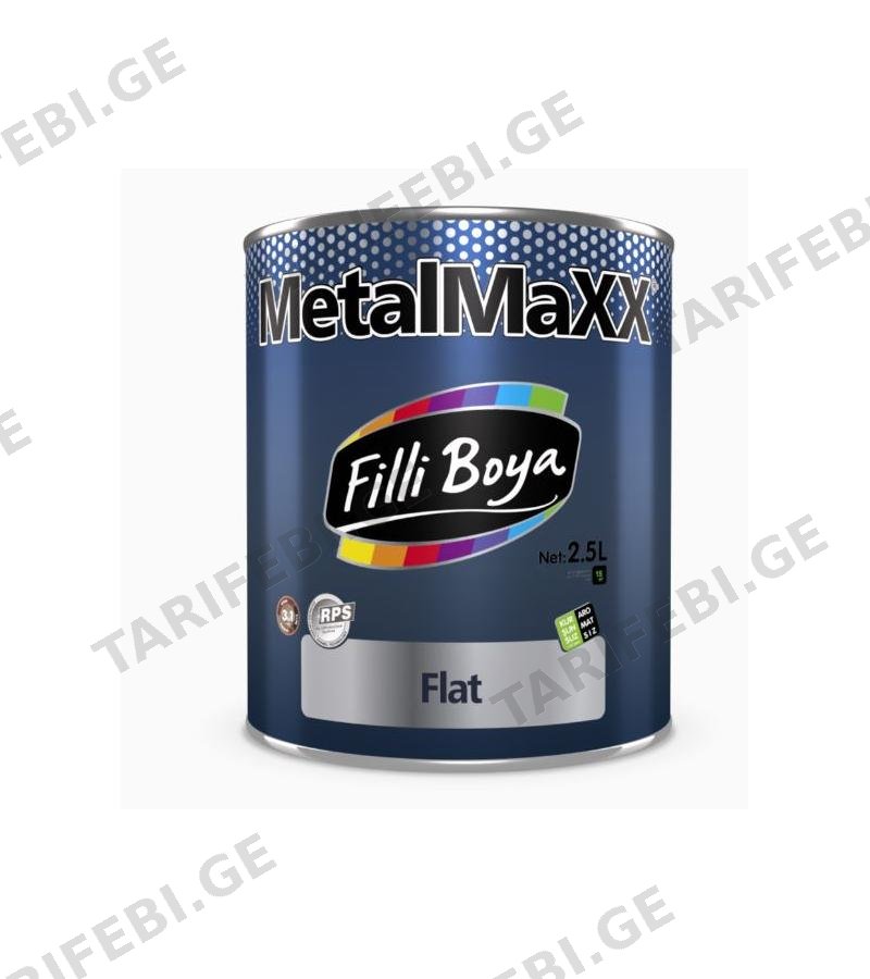საღებავი BETEK.METALMAXX FLAT WHITE 2.5ლტ