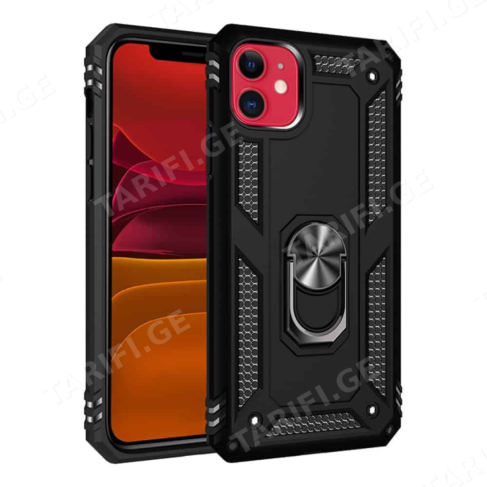 iPhone 11 Sofia Ring Case სილიკონის ქეისი ბეჭდით