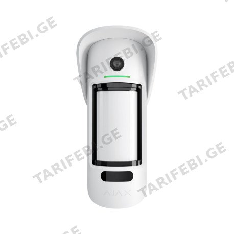 მოძრაობის დეტექტორი კამერით Ajax MotionCam Outdoor (8EU) ASP White