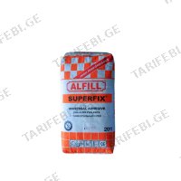 (20კგ) გრანიტის წებოცემენტი Alfill Superfix