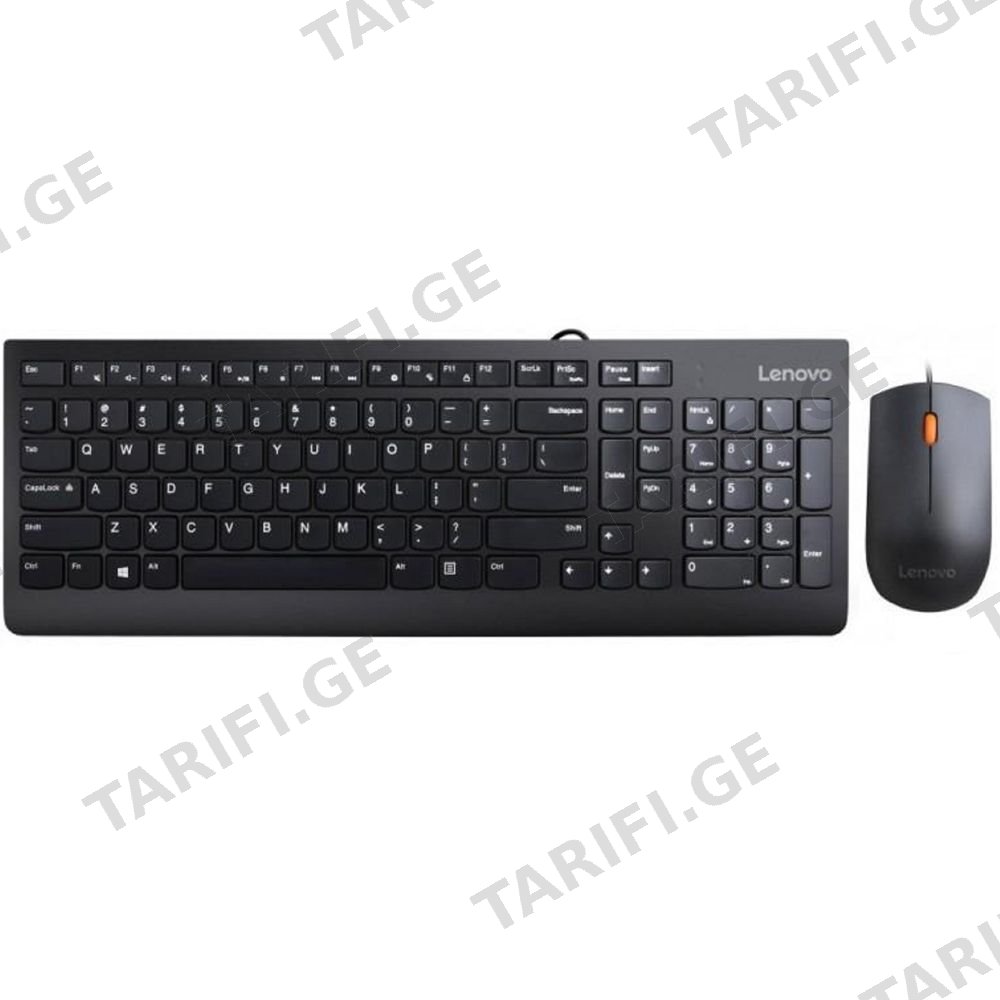 კლავიატურა Lenovo GX30M39635 300 USB KB+MOUSE