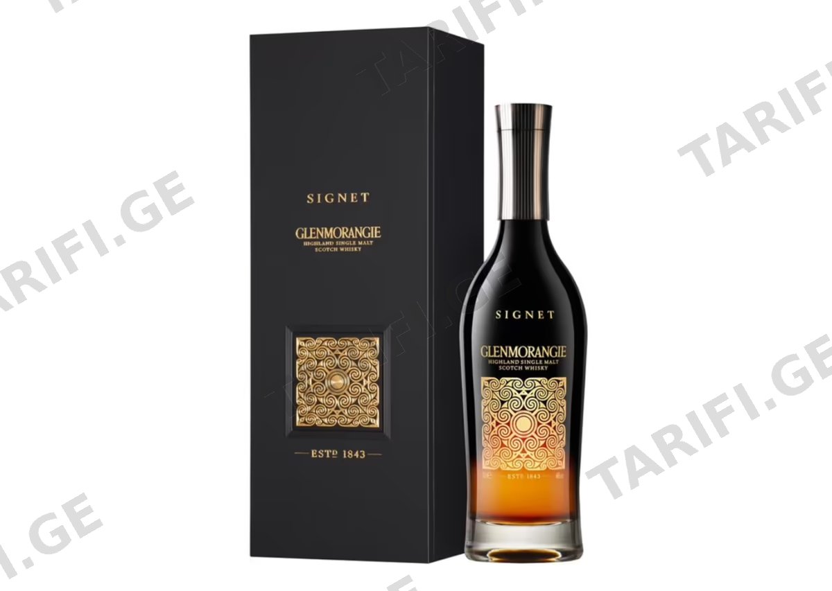 შოტლანდიური ერთალაოიანი ვისკი Glenmorangie Signet - 0.7L
