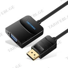 VENTION HBFBB DP to VGA Converter 0.15M Black