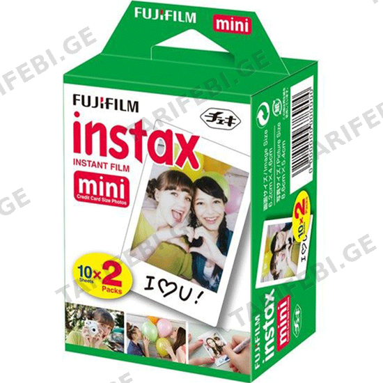 ფოტოფირი Instax Mini Film 10x2