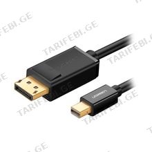 UGREEN MD105 Mini Display Port to DP კაბელი 1.5მ