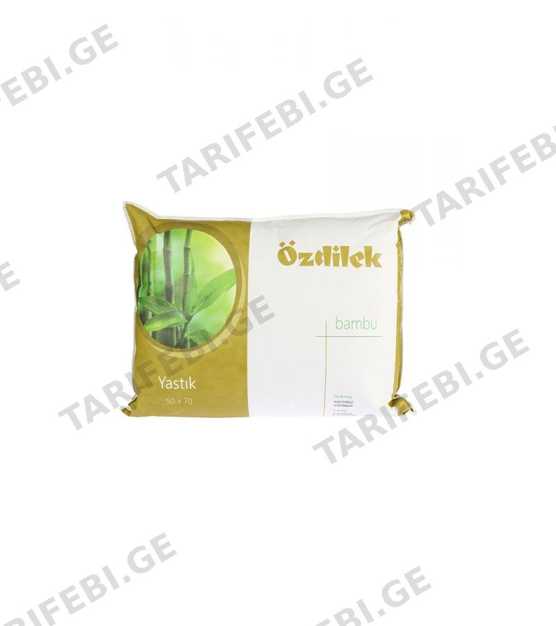 ბალიში YASTIK BAMBU ზომა : 50x70 მწარ. OZDILEK